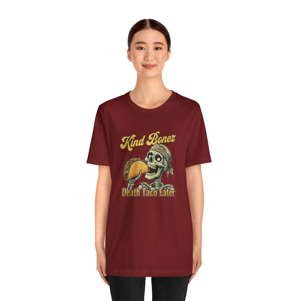 Kind Bonez "Death Taco Eater" Tee - Skull Taco Graphic T-Shirt