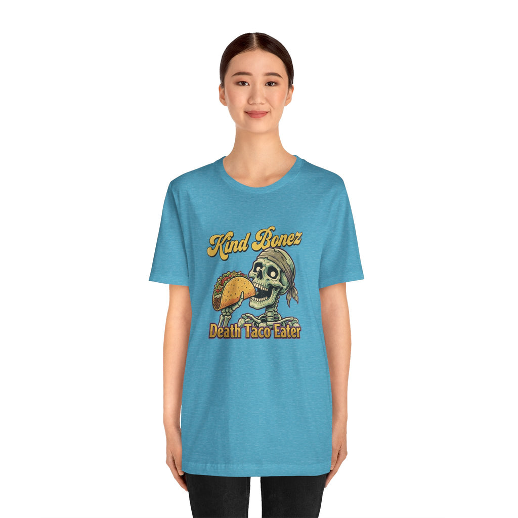 Kind Bonez "Death Taco Eater" Tee - Skull Taco Graphic T-Shirt