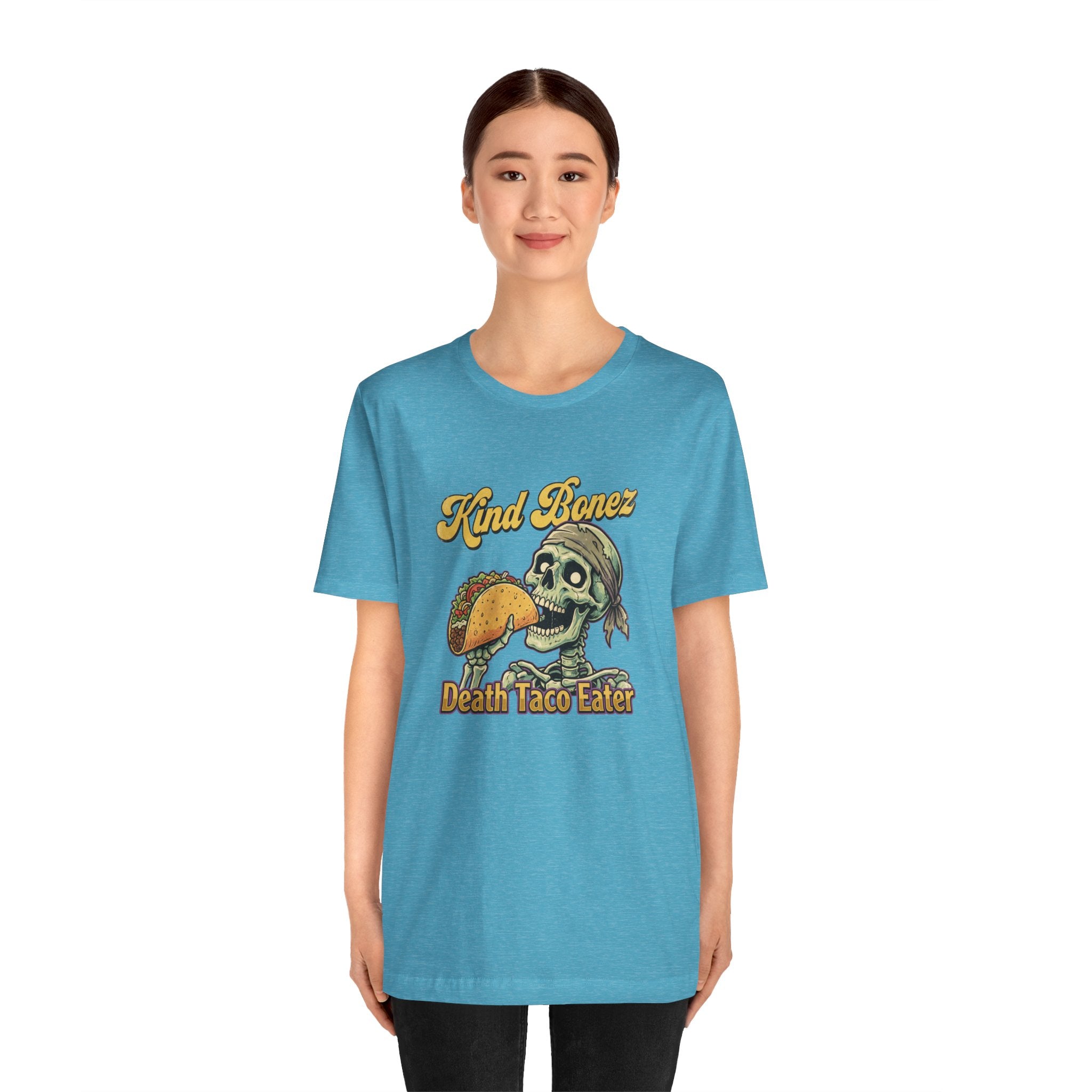 Kind Bonez "Death Taco Eater" Tee - Skull Taco Graphic T-Shirt