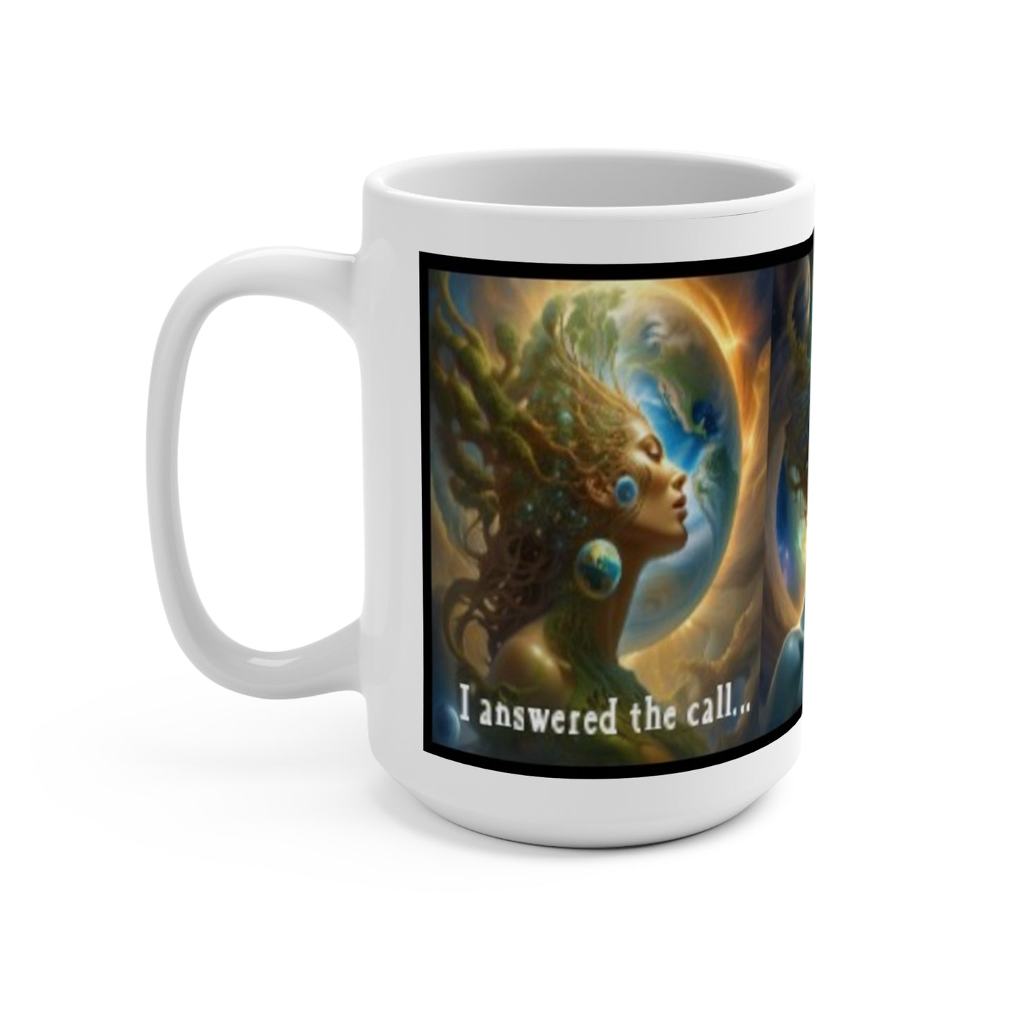 Cosmic Healer Mug GAIA Mother Nature Mystical Coffee Magic Mug