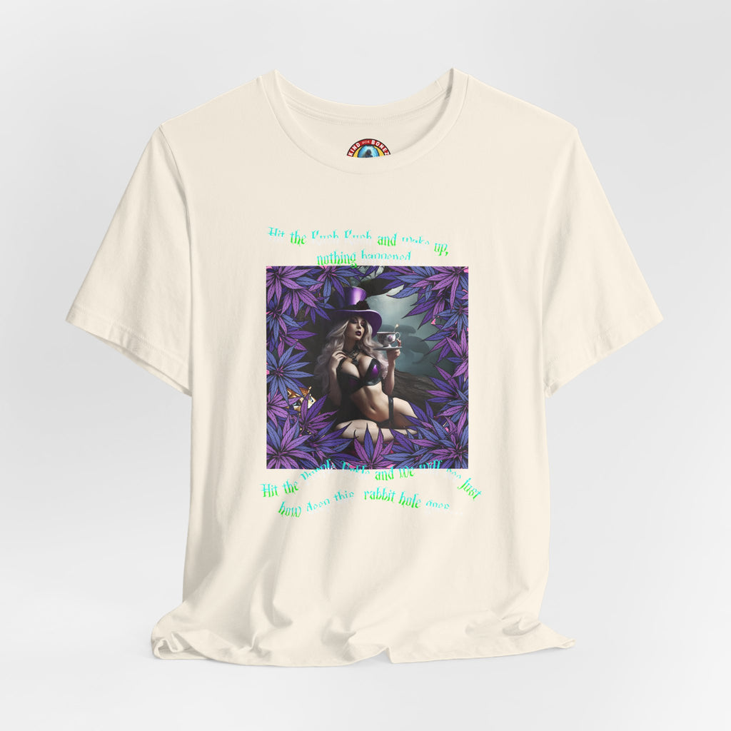 MATRIX WONDERLAND MARIJUANA Theme T-Shirt