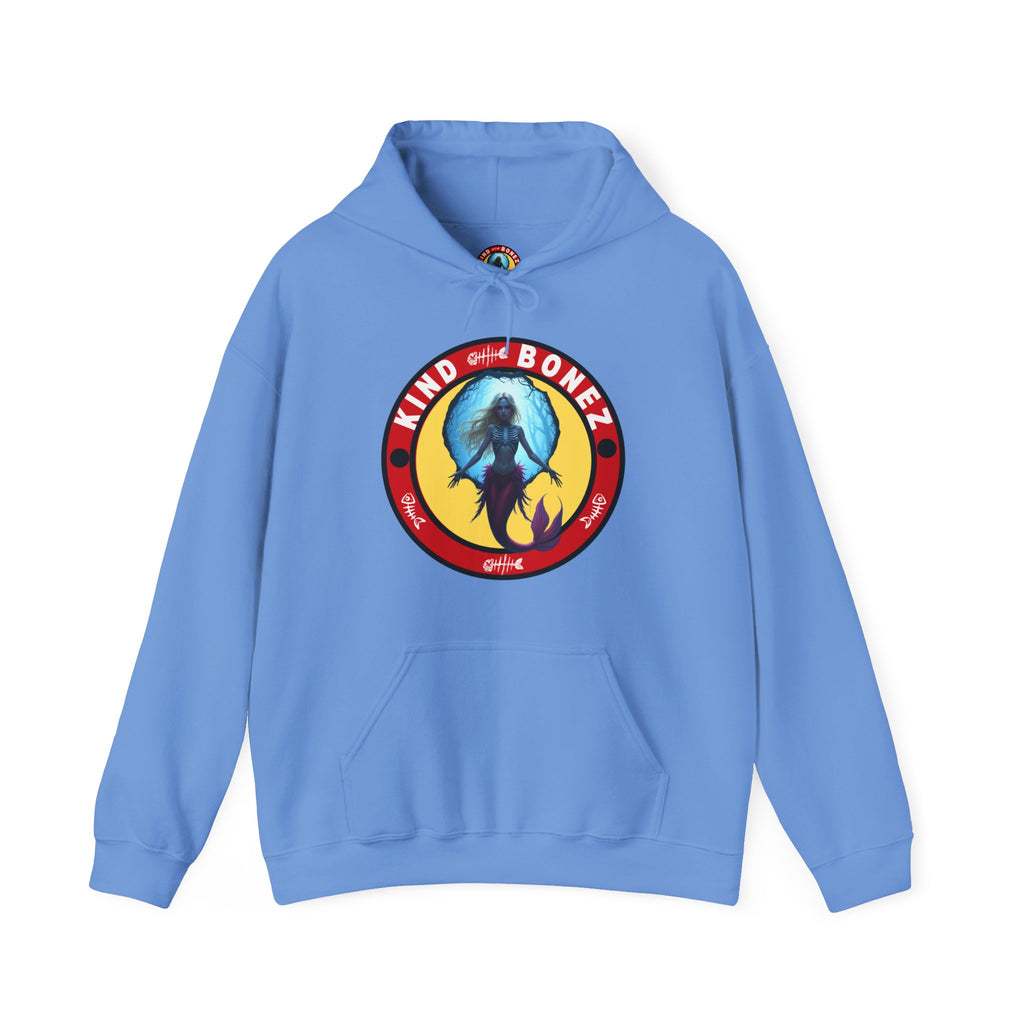 Kind Bonez Retro Mermaid Skeleton Hoodie