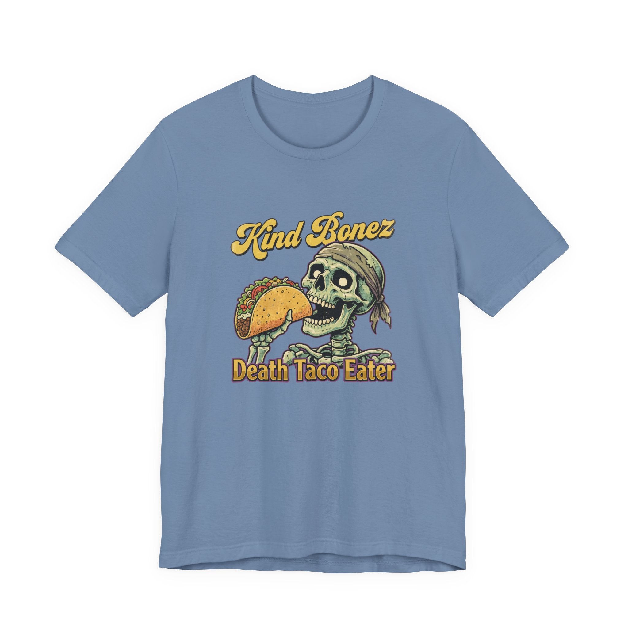 Kind Bonez "Death Taco Eater" Tee - Skull Taco Graphic T-Shirt
