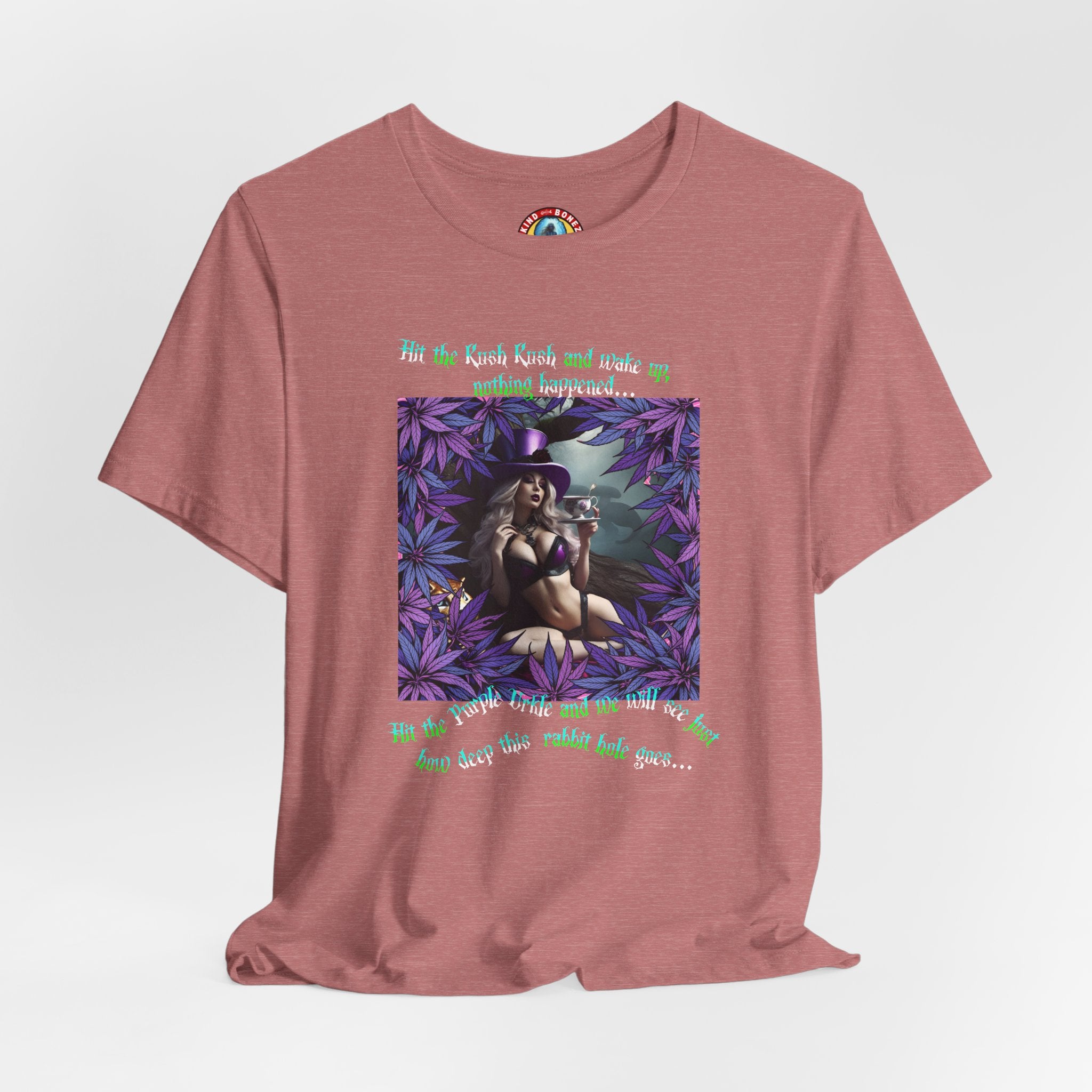 MATRIX WONDERLAND MARIJUANA Theme T-Shirt