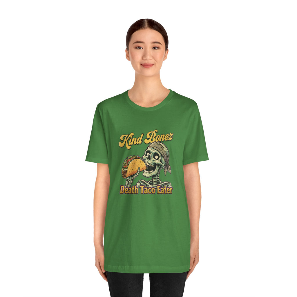 Kind Bonez "Death Taco Eater" Tee - Skull Taco Graphic T-Shirt