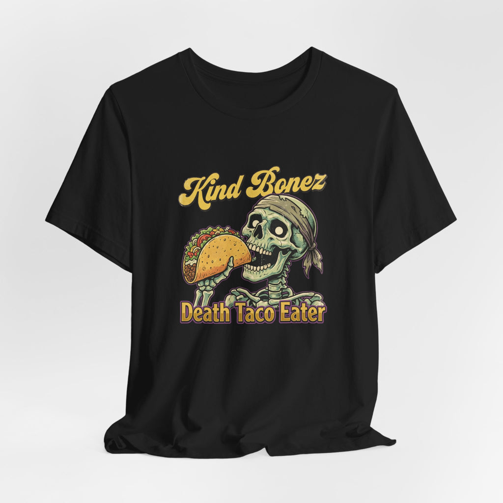 Kind Bonez "Death Taco Eater" Tee - Skull Taco Graphic T-Shirt