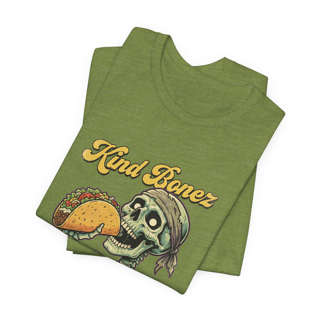 Kind Bonez "Death Taco Eater" Tee - Skull Taco Graphic T-Shirt