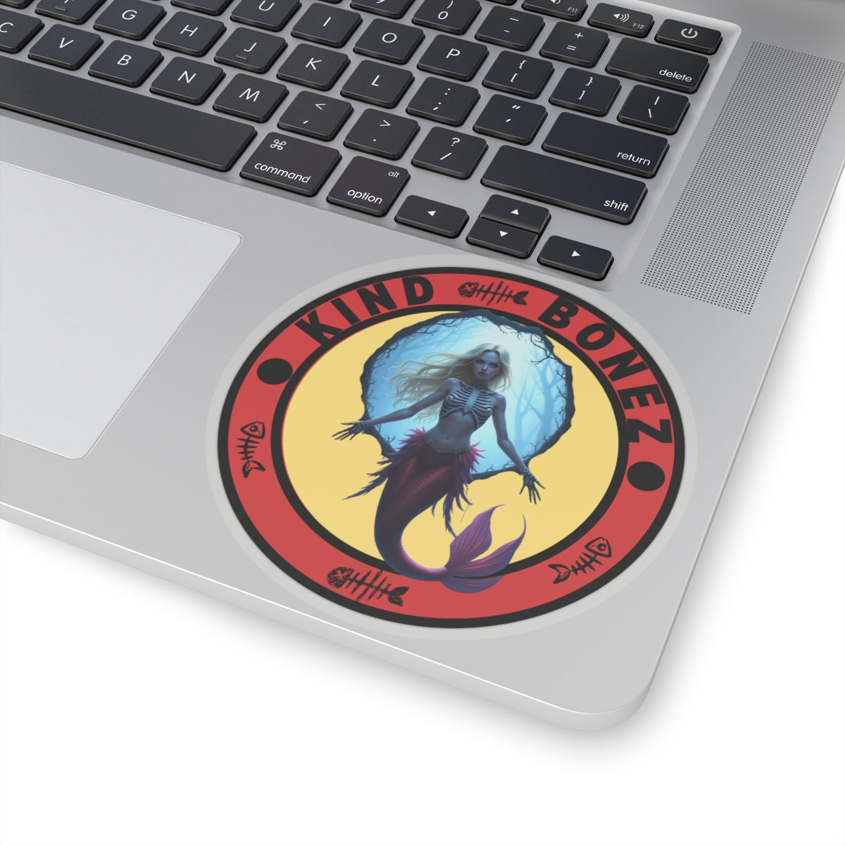 KIND BONEZ Mermaid Skeleton - Stickers