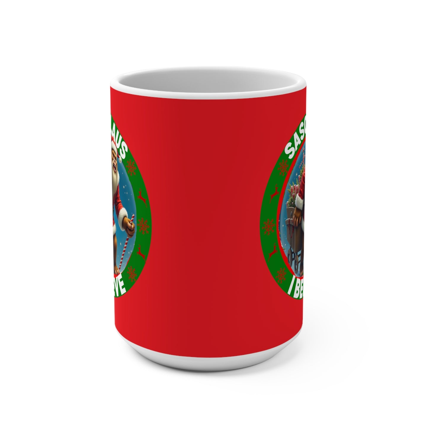 SASQUCLAUS I Believe - Coffee Mug 15oz