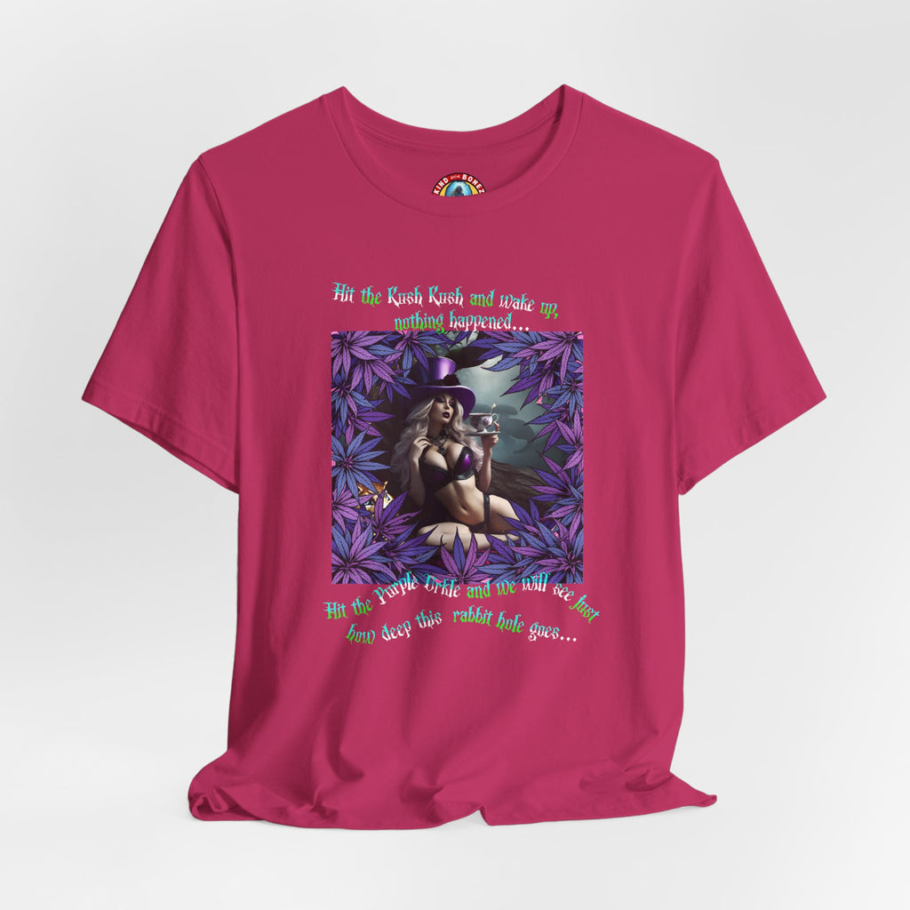 MATRIX WONDERLAND MARIJUANA Theme T-Shirt