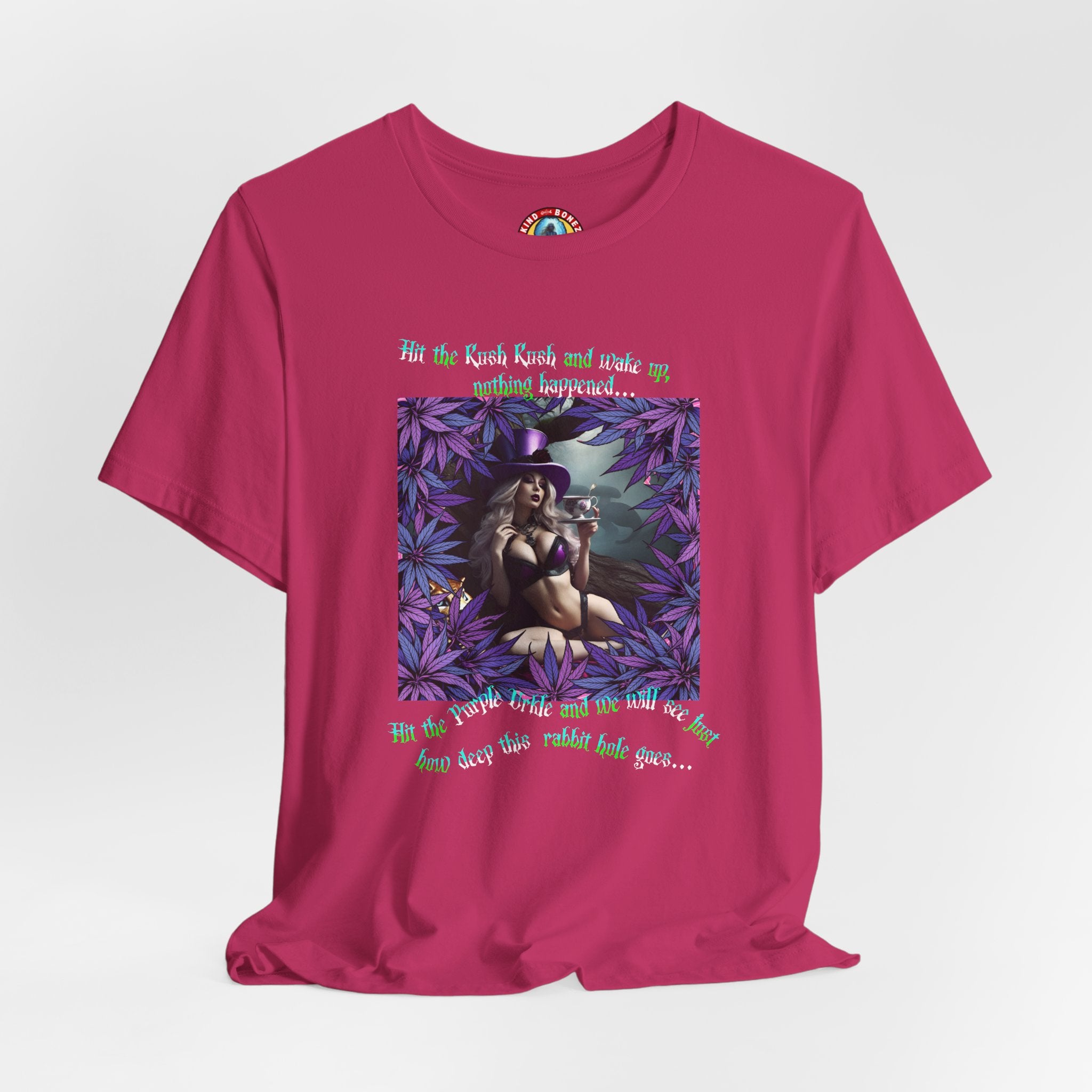 MATRIX WONDERLAND MARIJUANA Theme T-Shirt