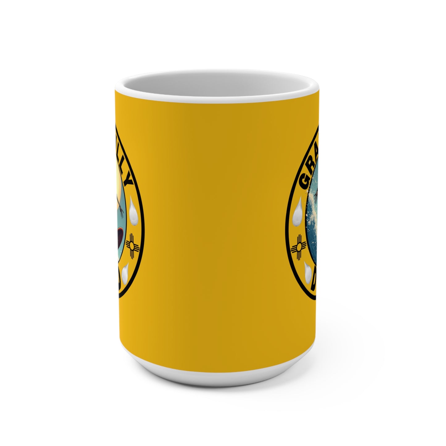 Gratefully Dead Skeleton Surfing - Coffee Mug 15oz