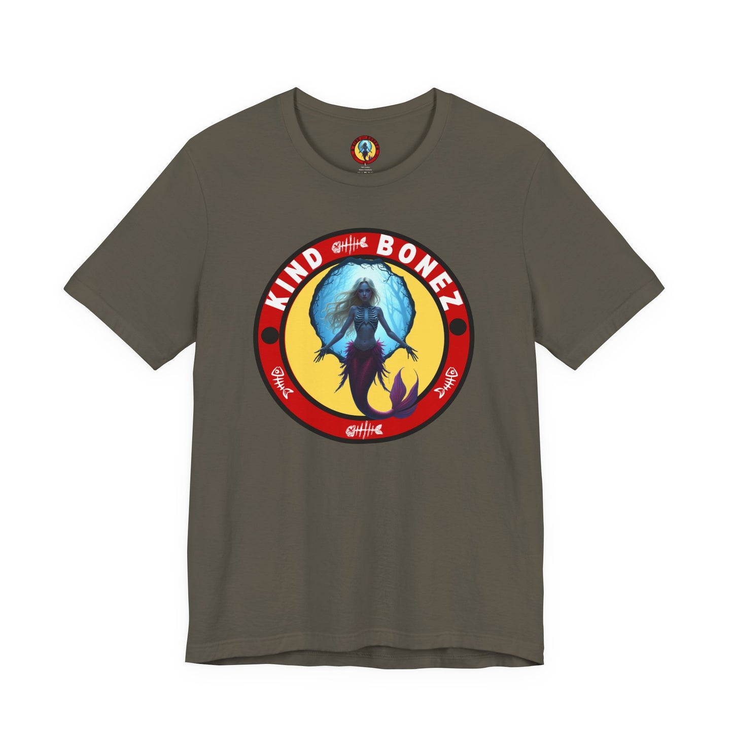 Kind Bonez Skeletal Mermaid T-shirt