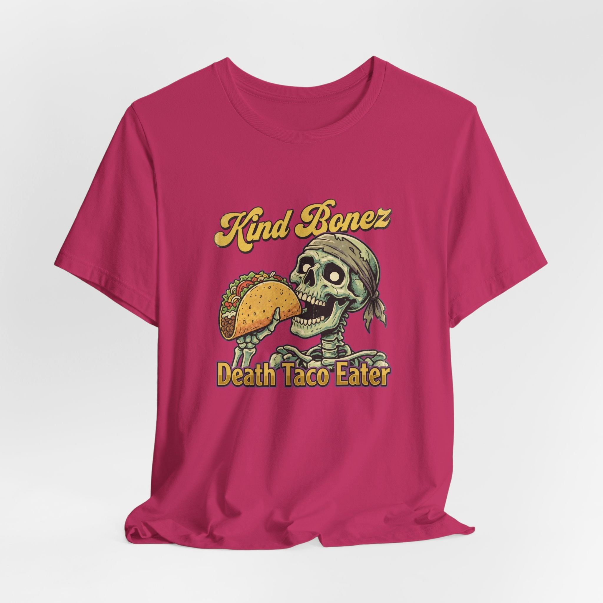 Kind Bonez "Death Taco Eater" Tee - Skull Taco Graphic T-Shirt