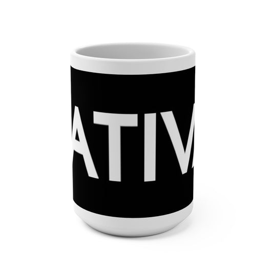 SATIVA Inspiration Mug for Marijuana Smokers- 15oz Coffee Cup