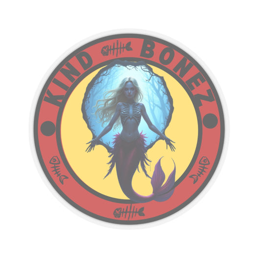 KIND BONEZ Mermaid Skeleton - Stickers