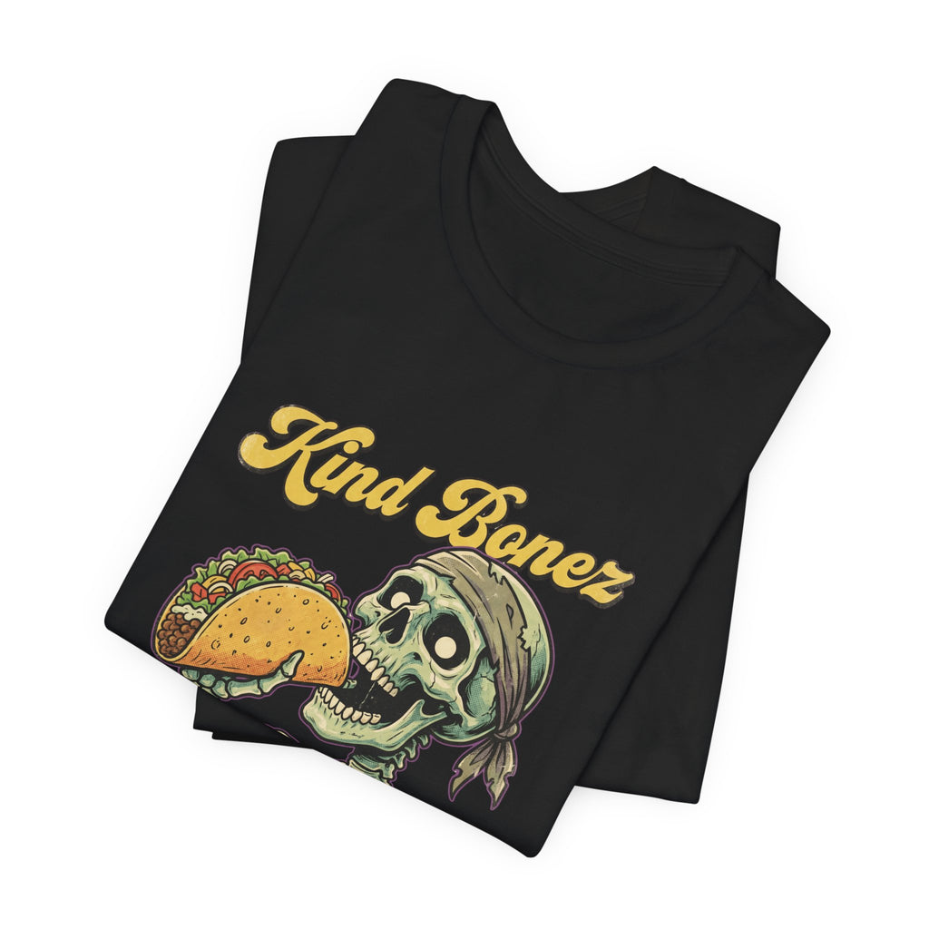 Kind Bonez "Death Taco Eater" Tee - Skull Taco Graphic T-Shirt