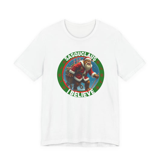 SASQUCLAUS - I Believe T-shirt