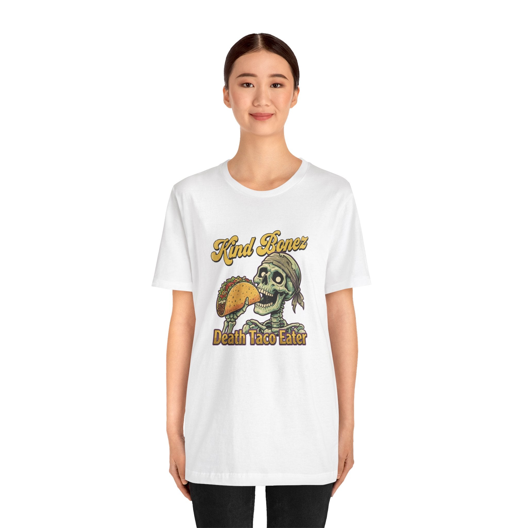Kind Bonez "Death Taco Eater" Tee - Skull Taco Graphic T-Shirt