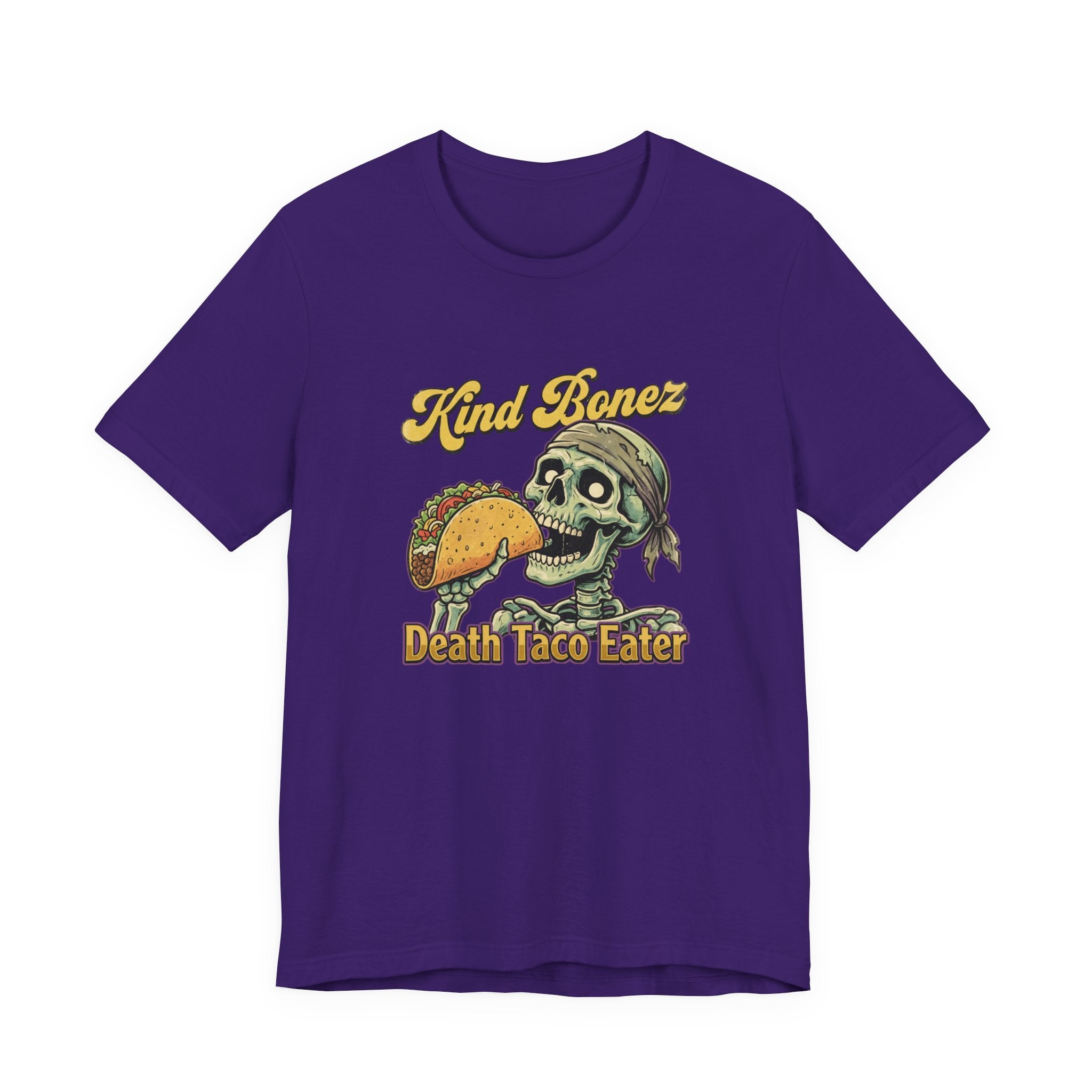 Kind Bonez "Death Taco Eater" Tee - Skull Taco Graphic T-Shirt