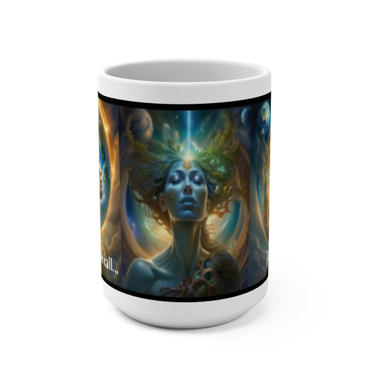 Cosmic Healer Mug GAIA Mother Nature Mystical Coffee Magic Mug