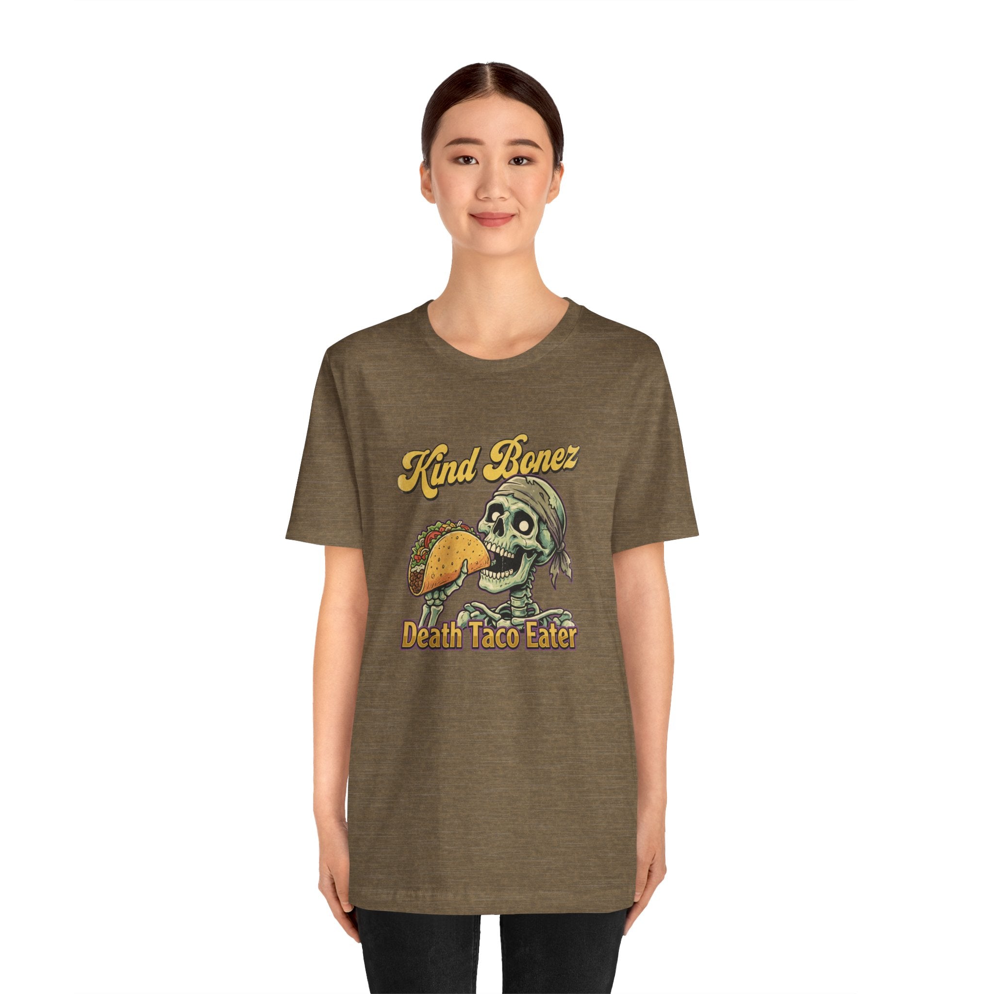 Kind Bonez "Death Taco Eater" Tee - Skull Taco Graphic T-Shirt