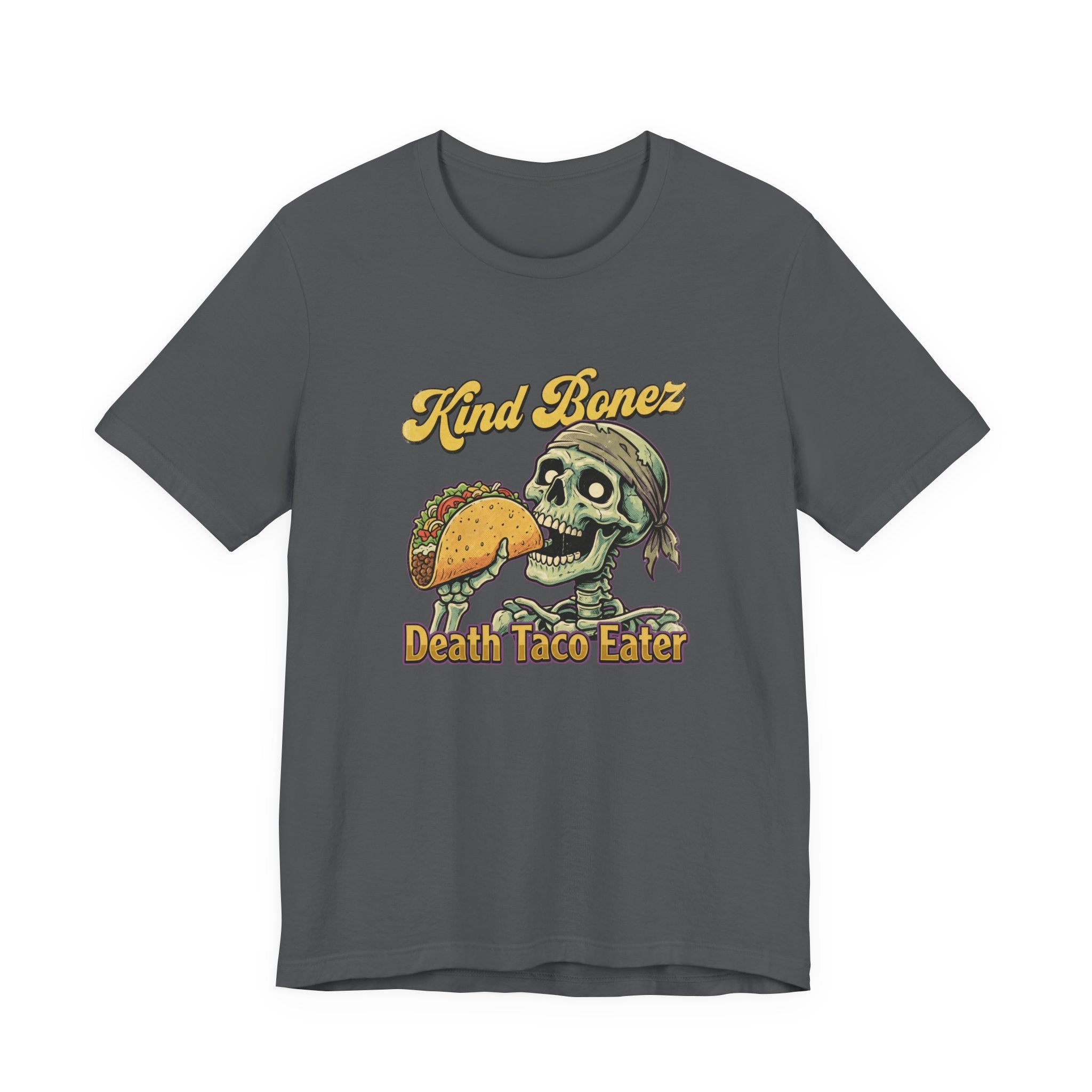 Kind Bonez "Death Taco Eater" Tee - Skull Taco Graphic T-Shirt