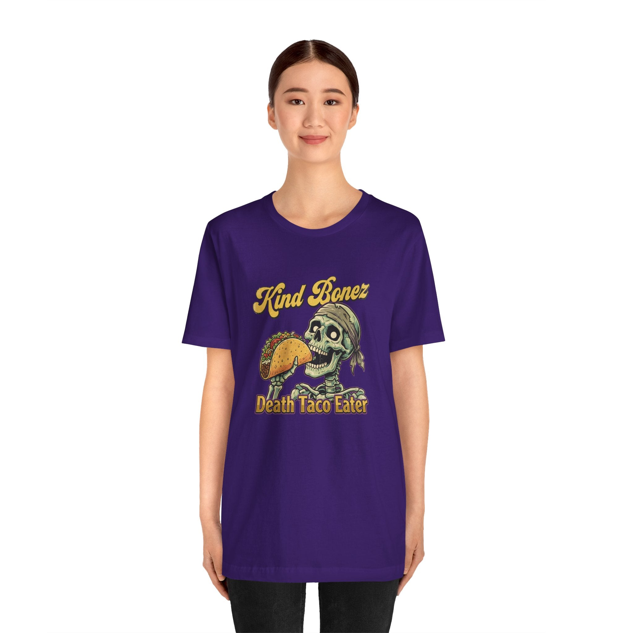 Kind Bonez "Death Taco Eater" Tee - Skull Taco Graphic T-Shirt