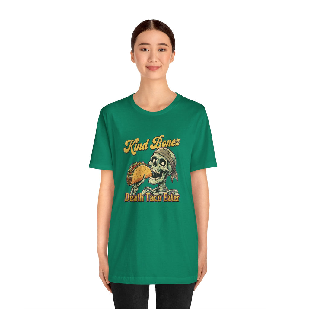 Kind Bonez "Death Taco Eater" Tee - Skull Taco Graphic T-Shirt