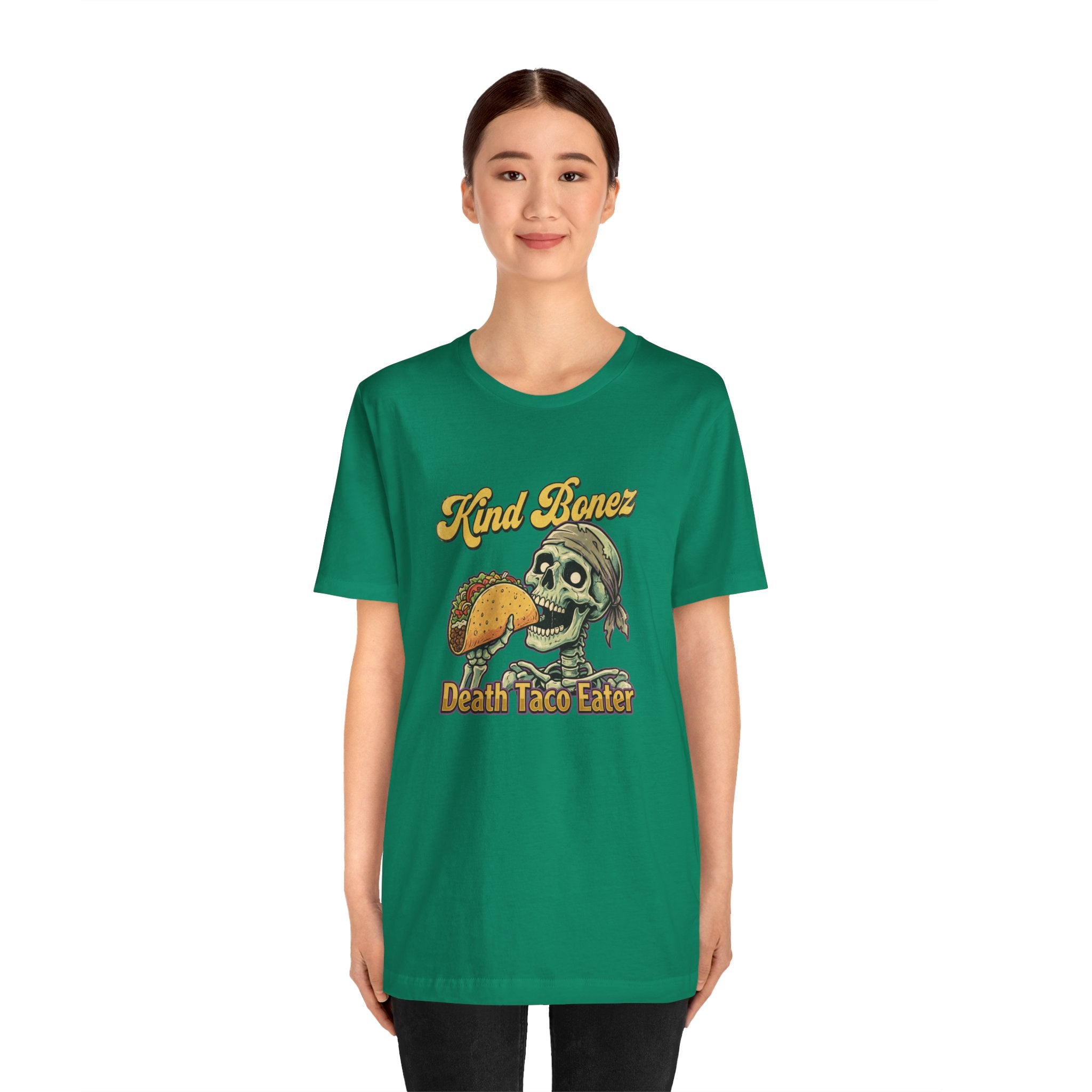 Kind Bonez "Death Taco Eater" Tee - Skull Taco Graphic T-Shirt