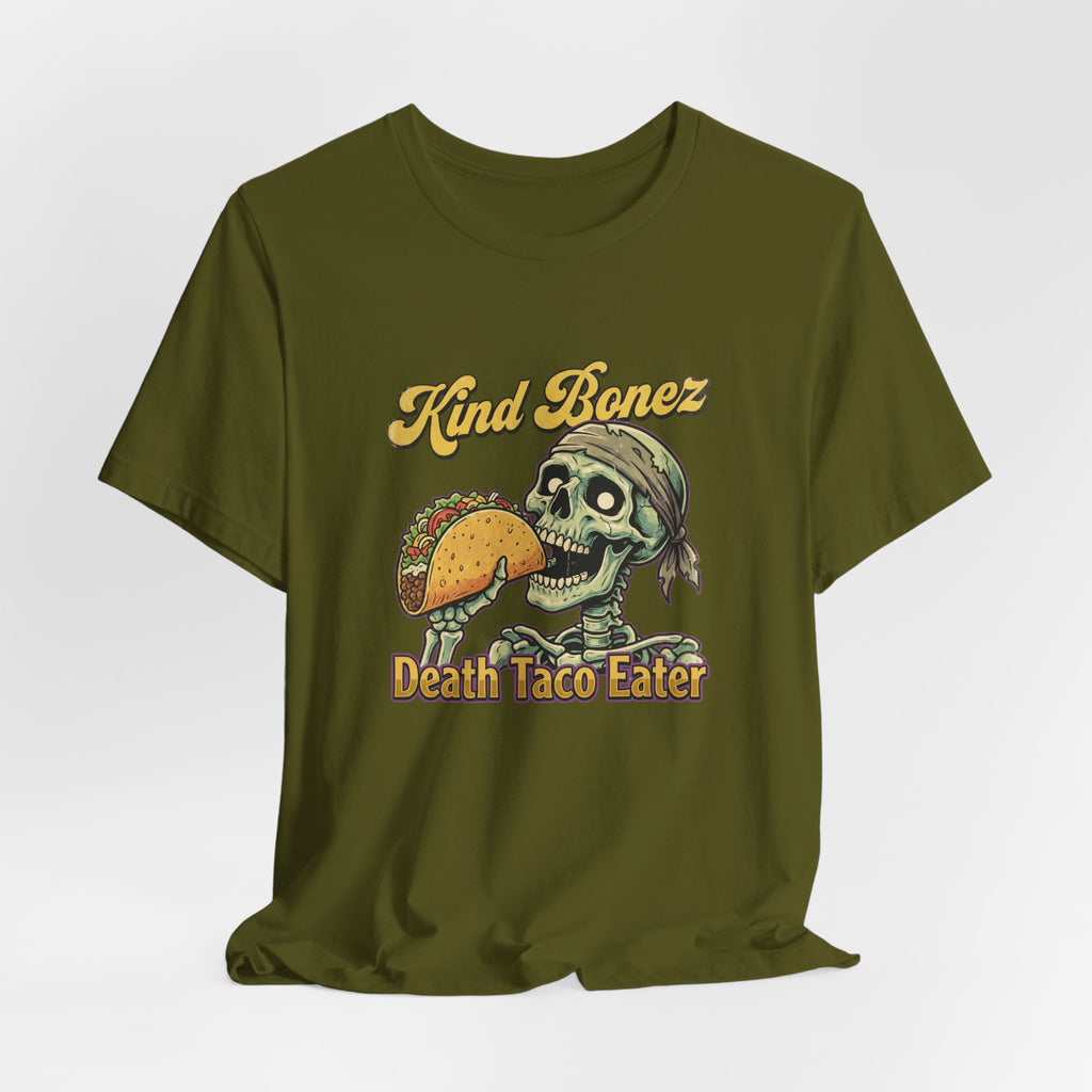 Kind Bonez "Death Taco Eater" Tee - Skull Taco Graphic T-Shirt