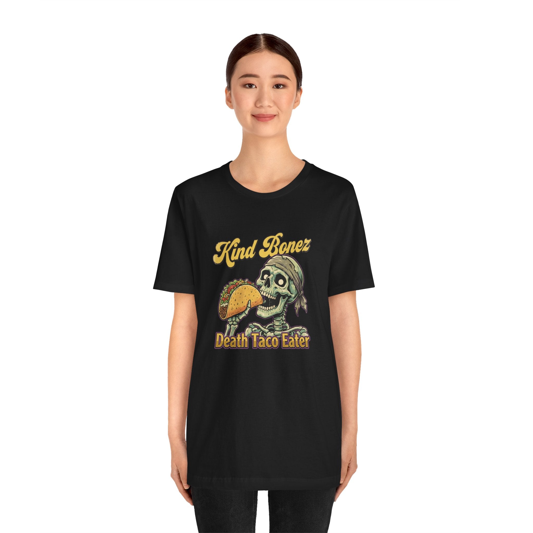 Kind Bonez "Death Taco Eater" Tee - Skull Taco Graphic T-Shirt