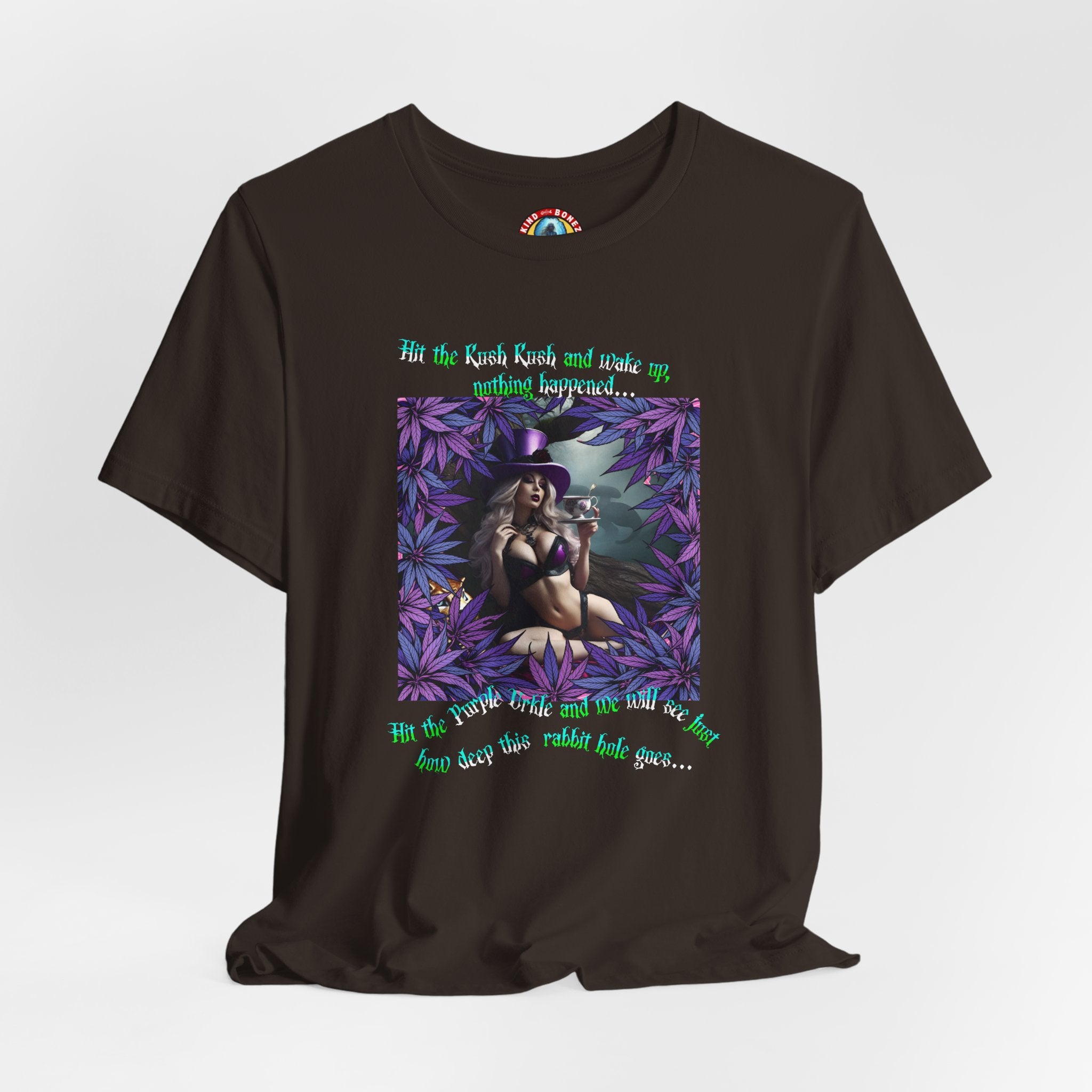 MATRIX WONDERLAND MARIJUANA Theme T-Shirt